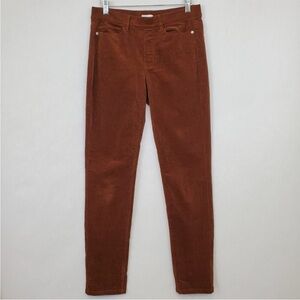 J. Jill Brown Corduroy Pull On Pants Sz XS
